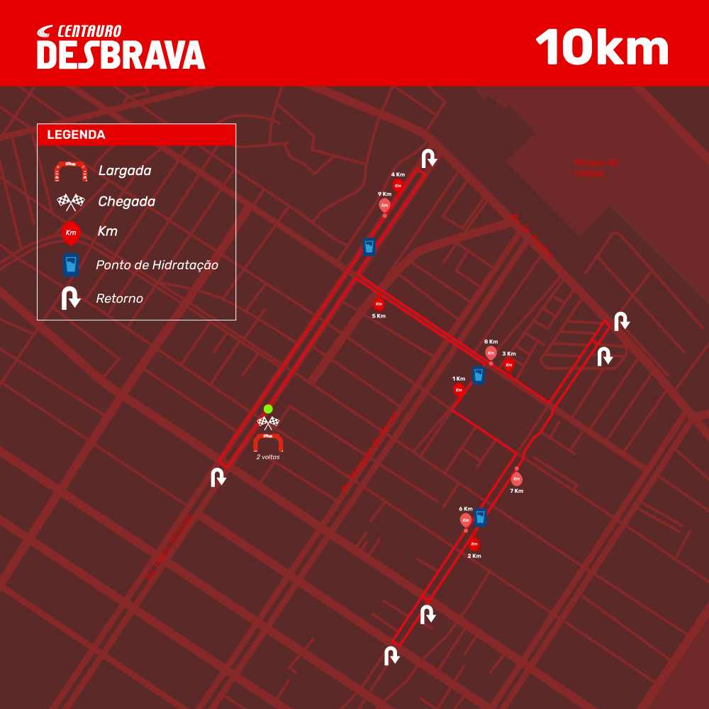 PERCURSO 10KM