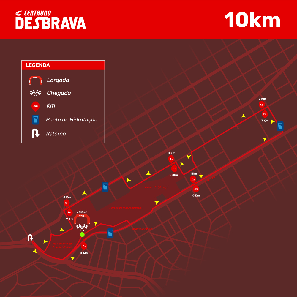 PERCURSO 10KM